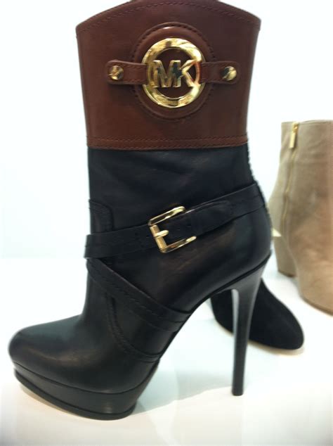 michael kors high heels boots